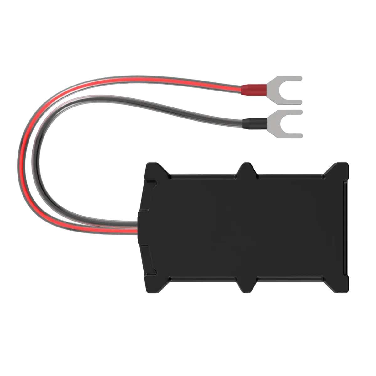 Der OrtungPlus GPS-Tracker mit Anschlusskabeln